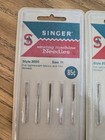 9 Vintage Singer Sewing  Machine Needles Ball Point Style 2020 Size 11