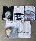 Vintage Graphic T Shirts Random Lot Of 5 Mixed 70s 80s 90s Y2k Mixed Sizes 