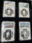 2015 Niue  999 Silver America s National Monuments Pf70 Ngc 1oz Full 4 Coin Set