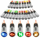 12v 8mm-16mm Car Symbol Led Dash Panel Warning Pilot Light Bulb Indicator Lamp