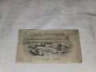 World s Columbian Exposition Oct  9 1893 Chicago Day Ticket 