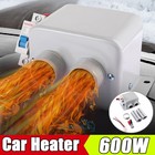 Portable Electric Car Heater 12v 600w Heating Fan Defogger Defroster Demister Us