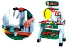 Children Work Bench Kids Play Set With 45  Tools Diy Tool Kit Construction Toy