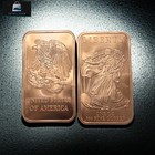20 Pack     1 Oz Walking Liberty  999 Fine Copper Bars