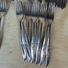Rogers Bros 1847 Silverplate Floral 50 Piece Silverware Set Vintage