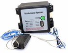 Trailer Break Away Separation Runaway Electric Brake System Kit W led Indicator