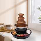 Chocolate Fountain Machine 3 Tier Stainless Steel Luxury Cheese Cascading Fondue