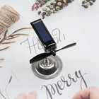 Solar Power Windmill Black Propeller Creative Solar Car Rotating Windmill Orname