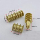 30 Metal Table Dowel Aligners  Table Leaf Alignment Pins Table Locating Pins    