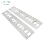 2pcs 80     15  Aluminum Ramps 6000lbs Car Trailer Truck Hook End 6063 Aluminum