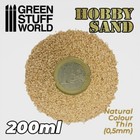 Thin Hobby Sand - Natural 200ml - Modelling Diorama Bases Wargame