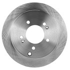 11 17 Inch  283 8mm  Disc Brake Rotors   Ceramic Pads Kit Rear Solid