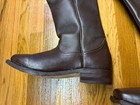 Indian Wars Us Army M1872 Cavalry Horse Riding Brown Leather Boots-size 11