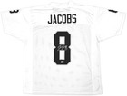 Sale   Las Vegas Raiders Josh Jacobs Signed White Jersey Beckett Witness