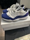 Wmns Air Jordan 11 Retro Low White black-concord Blanc concorde noir 
