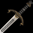 Magical Engraved Sword Of Richard The Lionheart  247 