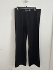 Betabrand Classic Large Dress Pant Yoga Pant Bootcut Black W0104