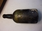 1700s English Black Glass Whiskey  Wine Bottle Shipwreck West Indies