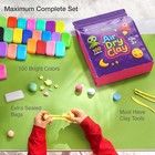 Air Dry Clay - 100 Colors  Ultra Light And Soft  Non-toxic Modeling Clay For Kid