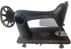 1910 Singer Sewing Machine Red Eye Model 66 For Treadle Base
