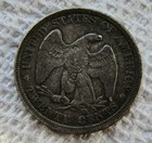 1876 20 Cent Piece Rare Key Date Type Coin Twenty Cent Piece Fine   Vf