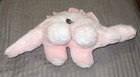Vintage Eden Wind-up Musical Dinosaur Plush Head Moves Stuffed Toy Rare Pink