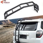 Car Aluminum Alloy Rear Window Ladder Trunk Mounted Kit For 4runner 2010  Black