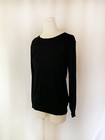 24ss Alexander Mcqueen Black Cotton Knit