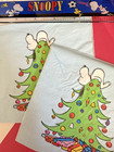 2 Individual Paper Decoupage Beverage Size Napkins Christmas Tree Snoopy