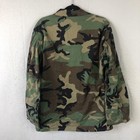 Us Army Bdu Jacket Mens Medium Regular Woodland Camo Field Coat Military Combat