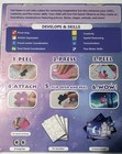 Kids Arts And Craft Kit Foil Magical Art   Creativity  Develop Skills 