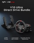 V10 Ultra Direct Drive Gaming Steering Wheel For Pc  Ps4  Xbox     3 2nm Force