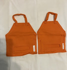 Lot Of 2 Home Depot Mini Apron Gift Card Holders Apron Orange Cotton