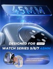 Magic John 2 Pack For Apple Watch Series 9 8 7 45mm 49ultra Screen Protector Epu
