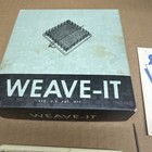 Vintage Weave-it Pin Loom 4  Box Needle   Instructions In Original Box