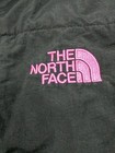 The North Face Women s Large Fleece Jacket Full Zip  Outdoor Black W pink