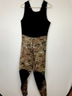 Cressi Sz L 4 Tecnica Open Cell 5mm 2 Pc Camo Wetsuit Free Diving Spearfishing