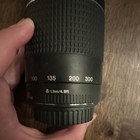 Canon Ef 75-300mm F 4-5 6 Iii Zoom Lens Canon Ef Mount Auto manual  58mm Filter