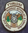 Durango   Silverton Narrow Gauge Railroad Security Patches  or Emblems