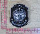 Old  obsolete   Chinese Criminal Police Badge   China Police Badge Pin1990-2007s