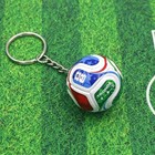 3d Soccer Ball Keychain Mini Football Pendant For Fans World Cup Style Gift
