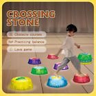 6pcs Kids Light Up Stepping Stones - Led Balance Pads For Toddlers