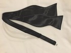 Men s Nwt Classic Self Tie Black Satin  Bow Tie  Prom Formal Weddings