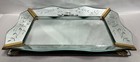 Vintage Retro Hollywood Regency Vanity Mirror Tray  a20 
