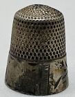 Sterling Silver Thimble Vintage Sewing Thimble Size