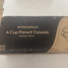 Wonderfold Parent Console With 4 Cup Holders- Volcanic Black