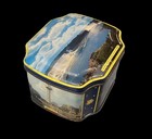 Tom Fillery s Toffee Niagara Falls Hinged Lid Tin 7 1 2 Oz - Vintage