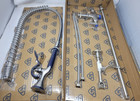 T s Brass S-0113-by Single Hole Base Faucet And Pre-rinse Unit With  24  Riser