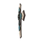 Large Wood   Resin Gothic Wall Cross 22 X 15  Rustic Layers Religious Home Decor