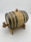 Mini Whiskey Oak Wood Barrel Bespoke New Ready To Put Your Best Brew B6